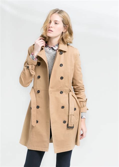 Cotton Trench Coats .